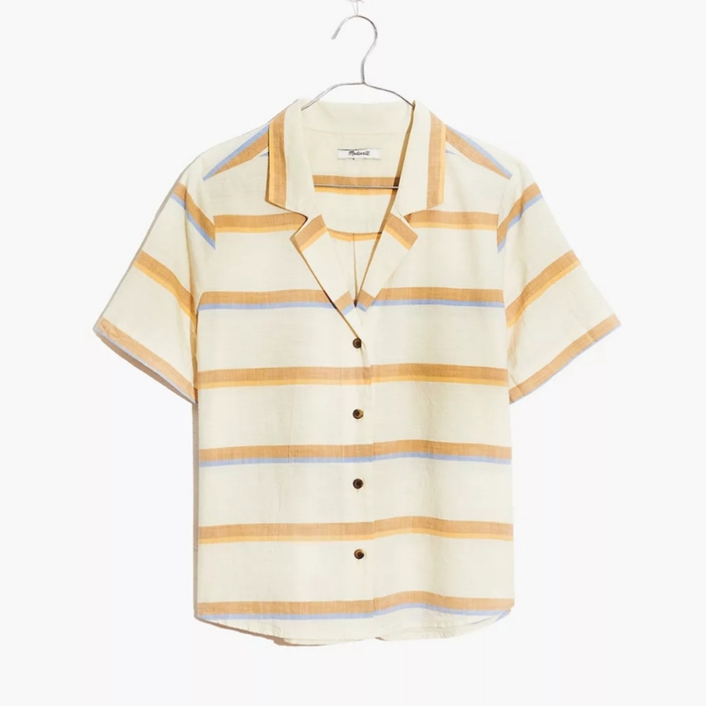 Madewell | Stripe Buttondown Shirt S